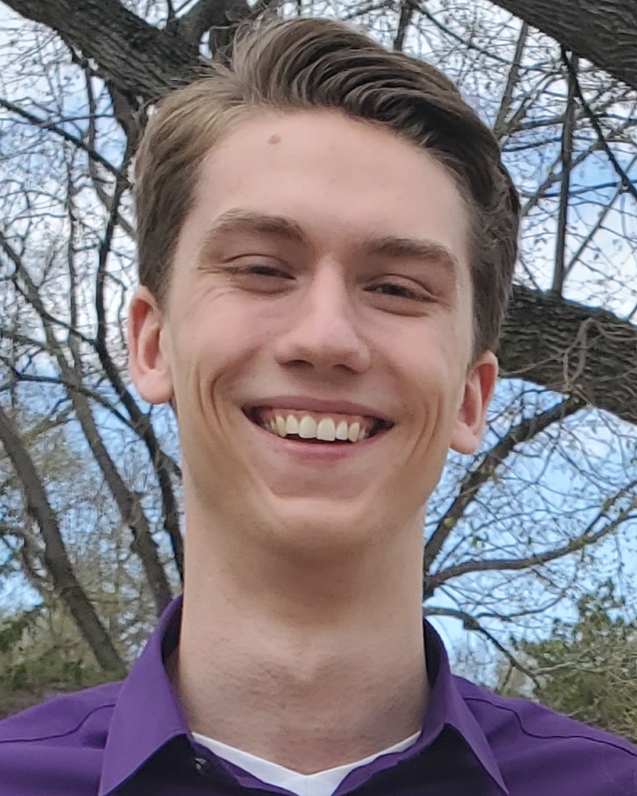 A headshot of the treasurer, Abe Wieland